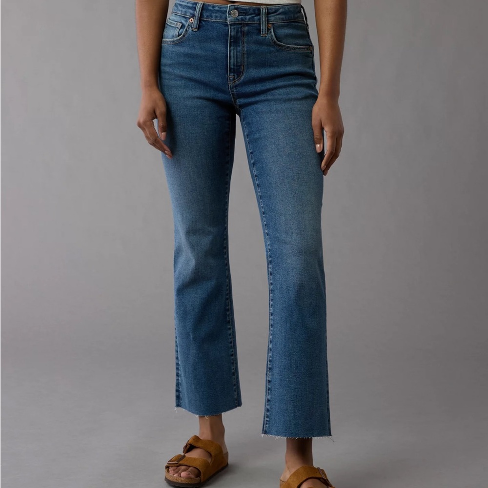 American Eagle Outfitters Blue Flare Jeans